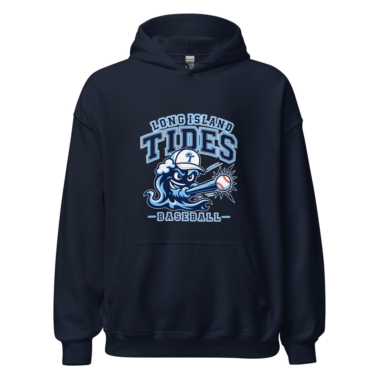 Classic | Hoodie | Long Island Tides Baseball | Valor Logo