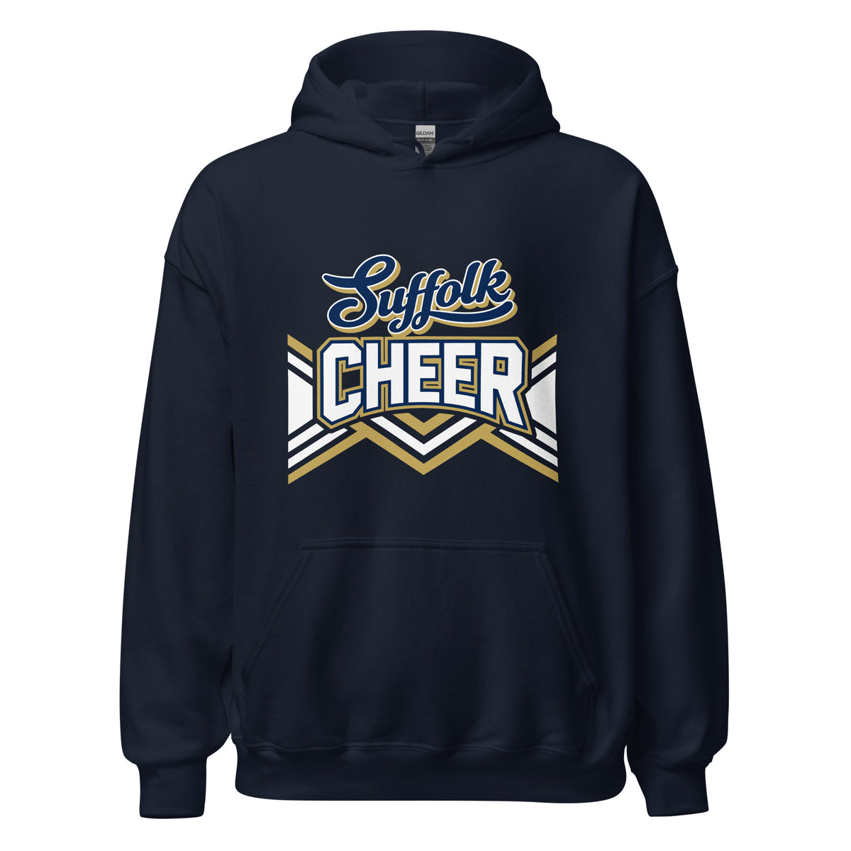 Classic | Hoodie | Suffolk University Cheerleading | Vanguard Logo
