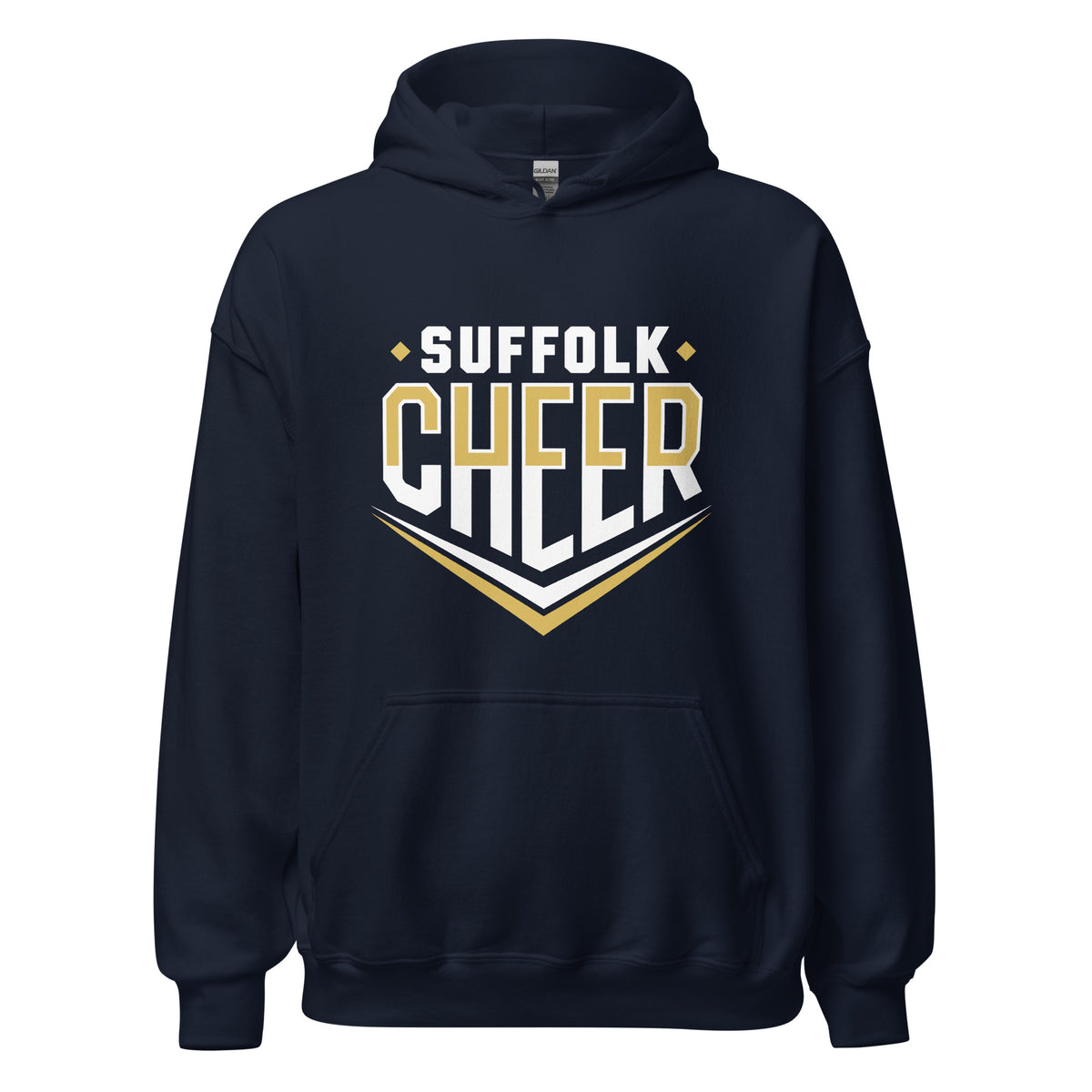 Classic | Hoodie | Suffolk University Cheerleading | Emblem Logo