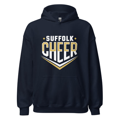 Classic | Hoodie | Suffolk University Cheerleading | Emblem Logo
