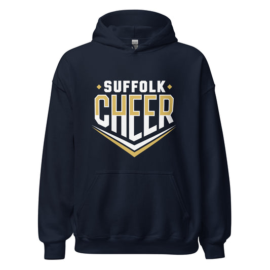 Classic | Hoodie | Suffolk University Cheerleading | Emblem Logo