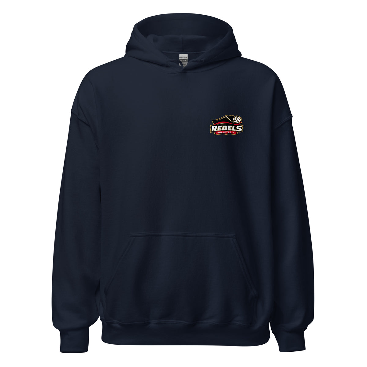 Classic | Hoodie | Rebels Volleyball Club | Crest Logo