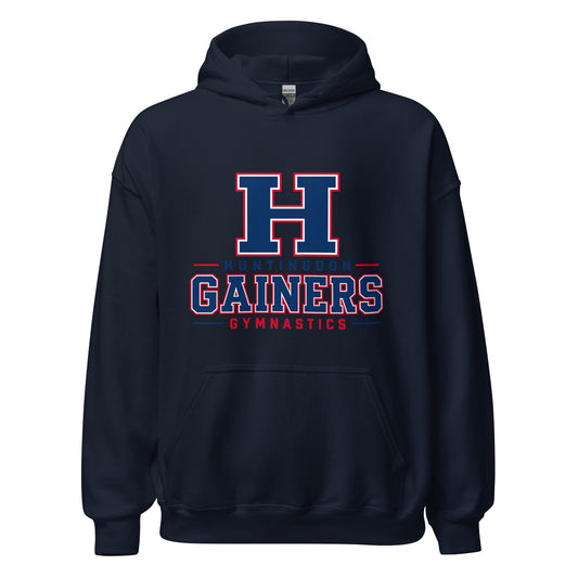 Classic | Hoodie | HCC Gymnastics | Gainers Emblem Logo
