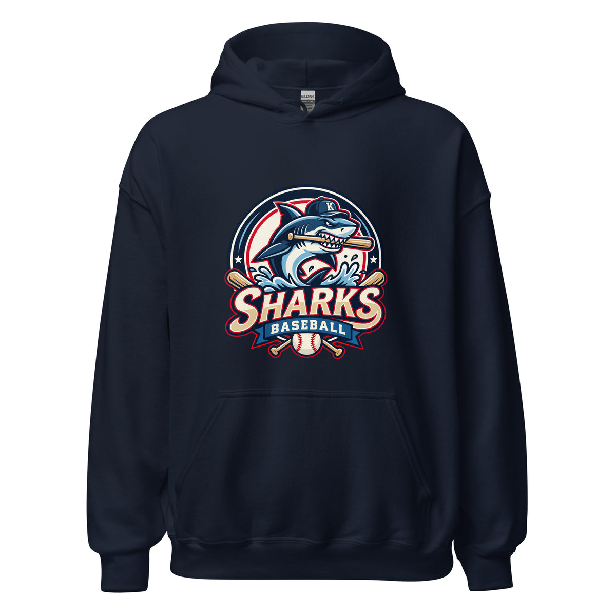 Classic | Hoodie | Sharks Diamond Sports | Emblem Logo