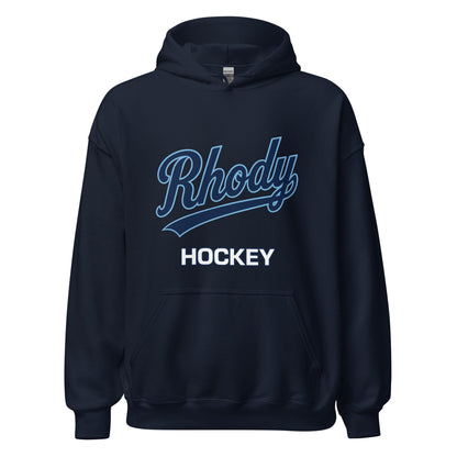 Classic | Hoodie | URI Men’s Hockey | Athletics Logo