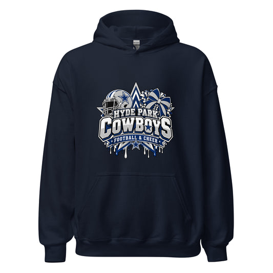 Classic | Hoodie | Hyde Park Cowboys | Crest Logo