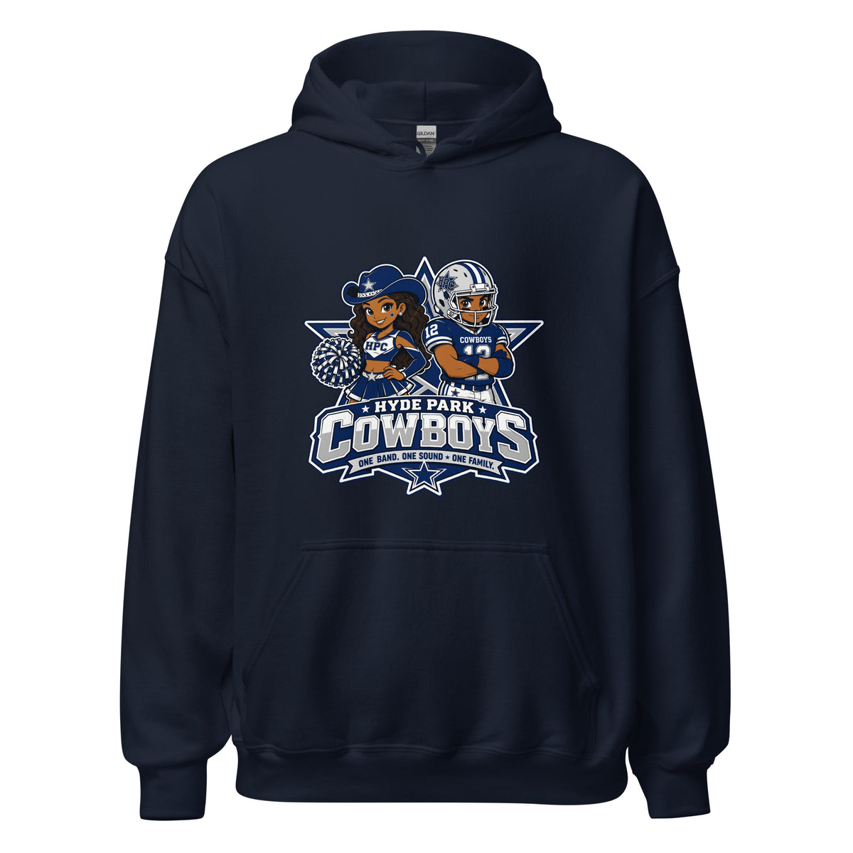 Classic | Hoodie | Hyde Park Cowboys | Vanguard Logo