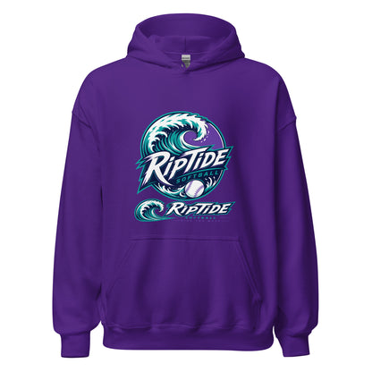 Classic | Hoodie | RipTide Softball | Crest Logo