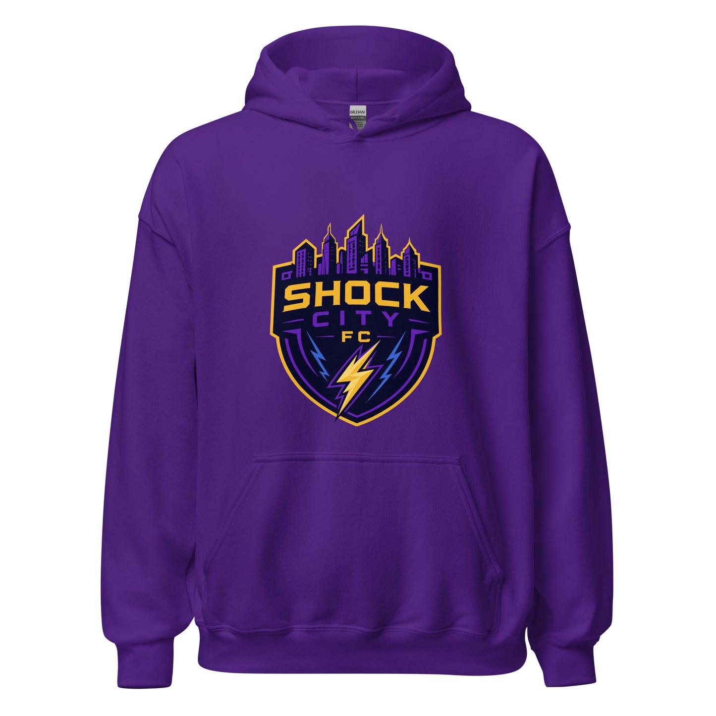 Classic | Hoodie | Shock City FC | Crest Logo