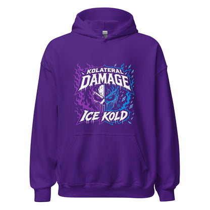 Classic | Hoodie | Kolateral Damage E-Sports | Ice Kold Crest Logo