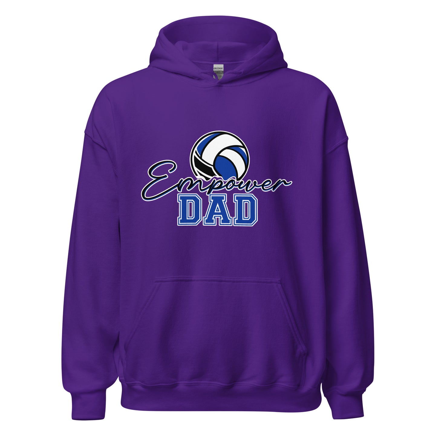 Classic | Hoodie | Empower Volleyball Club | Dad Crest Logo