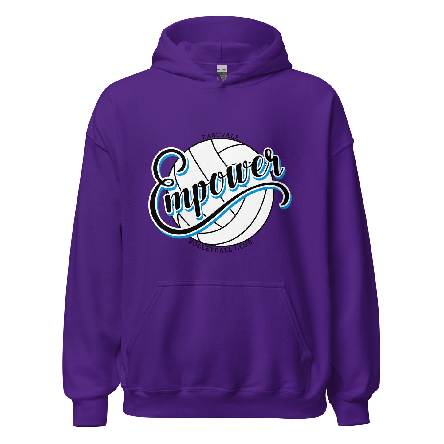 Classic | Hoodie | Empower Volleyball Club | Emblem Logo