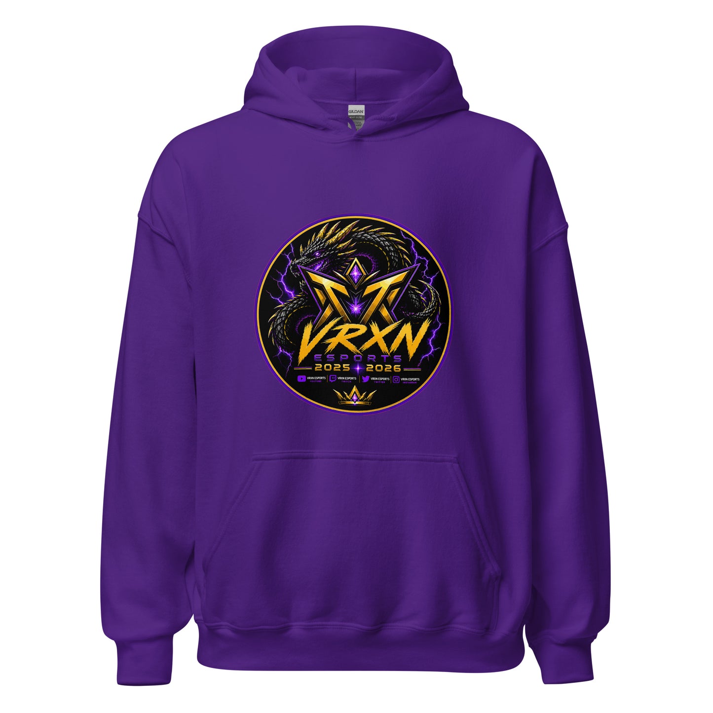 Classic | Hoodie | VŘXŃESPORT | Titan Crest Logo
