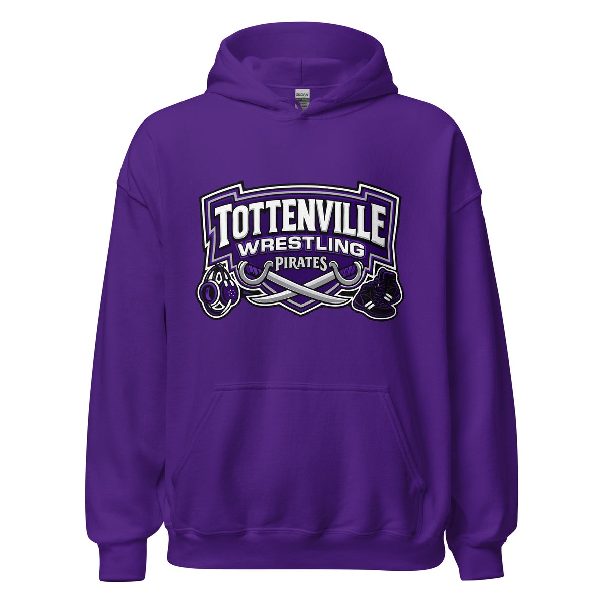 Classic | Hoodie | Tottenville wrestling club | Vanguard Logo