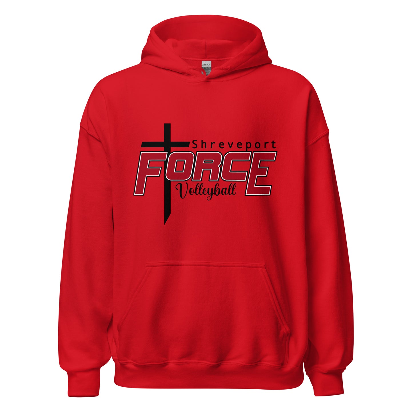 Classic | Hoodie | Shreveport Force Volleyball | Crest Logo