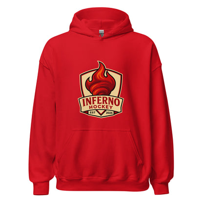 Classic | Hoodie | Inferno Hockey | Crest Logo
