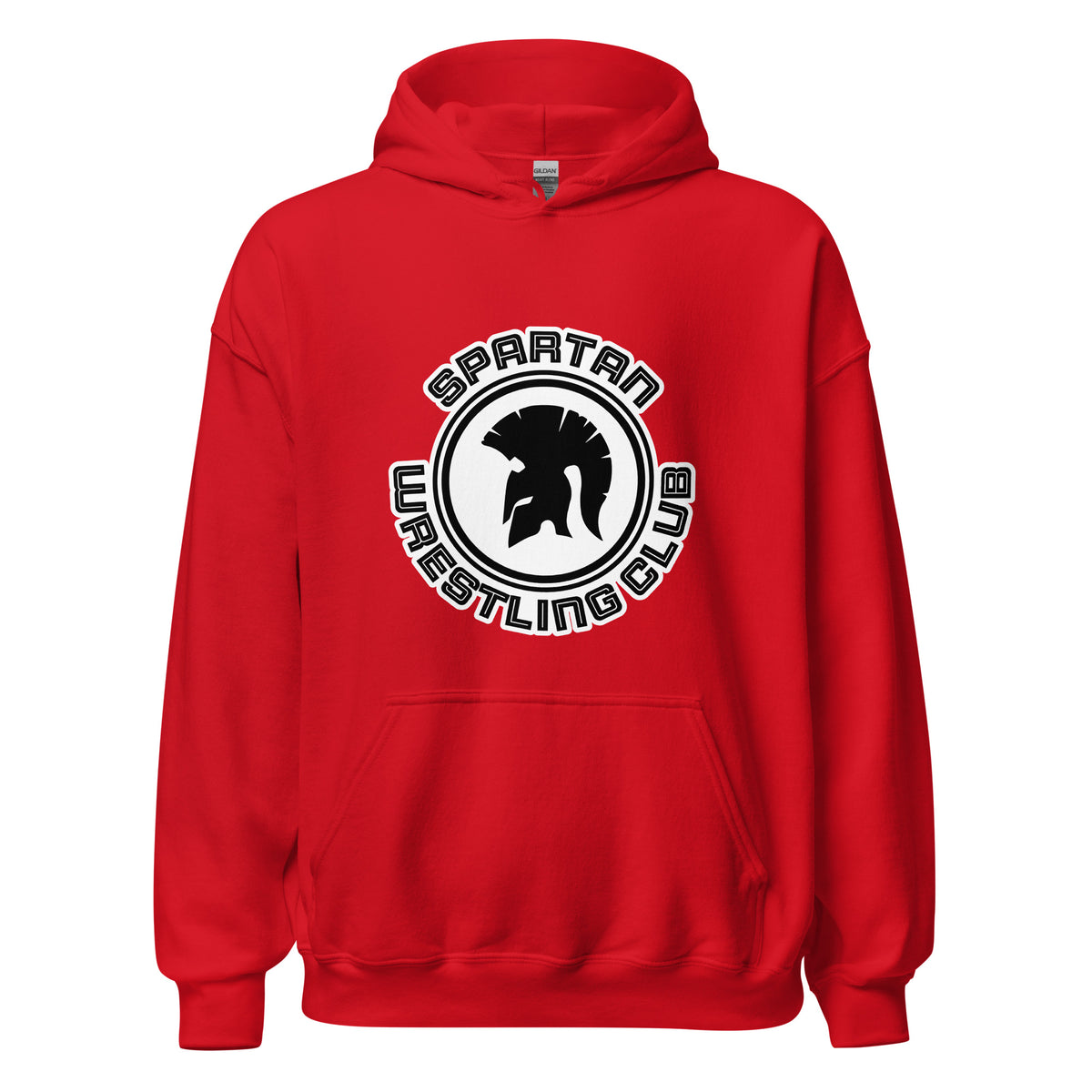 Classic | Hoodie | Spartan Wrestling Club | Crest Logo
