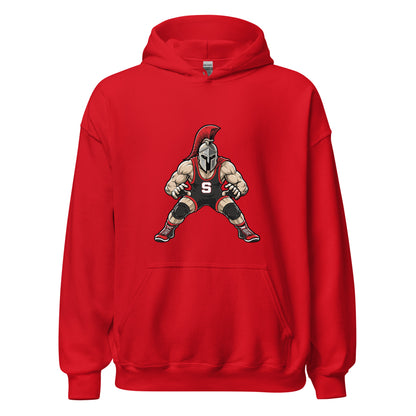 Classic | Hoodie | Spartan Wrestling Club | Mascot Logo
