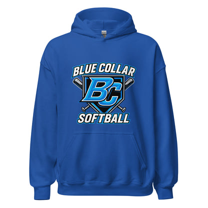 Classic | Hoodie | Blue Collar Softball 2034 | Shield Logo