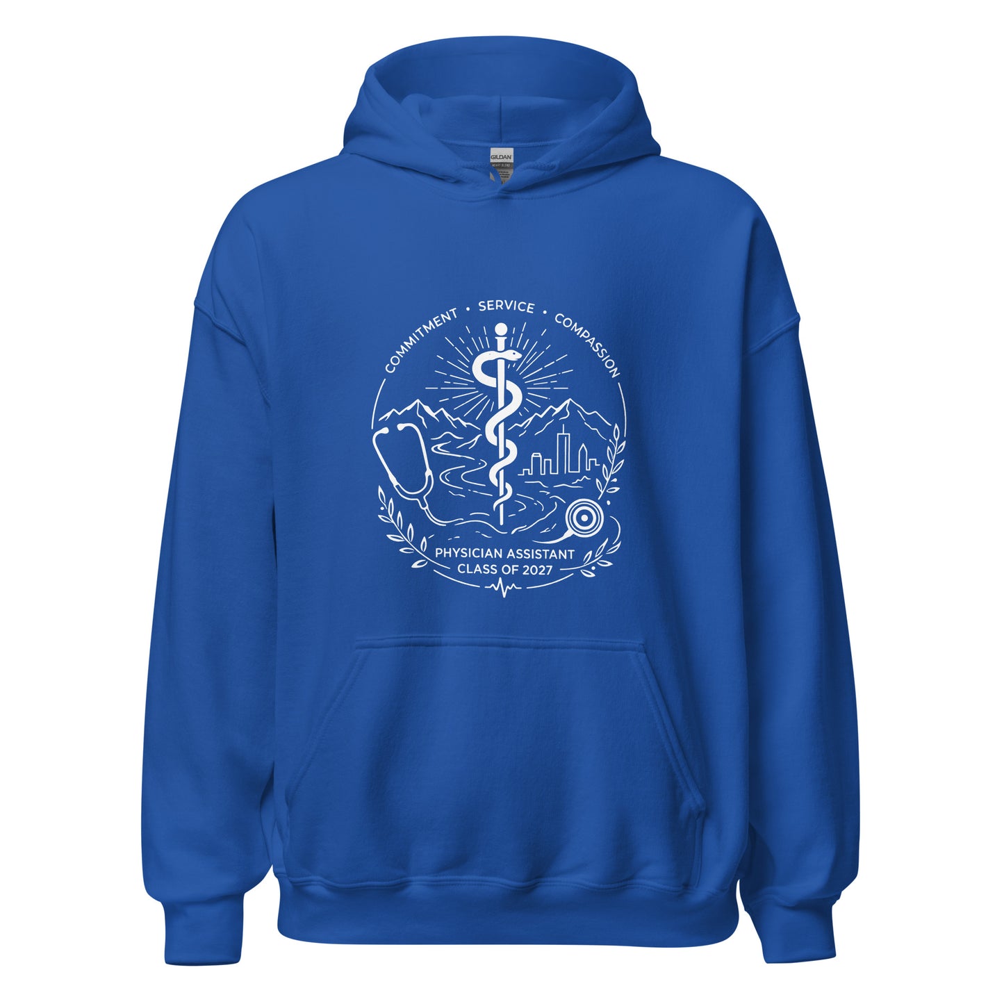 Classic | Hoodie | Trine PA program | Crest Logo