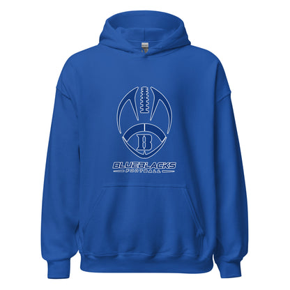 Classic | Hoodie | Blueblacks Football Club | Emblem Logo