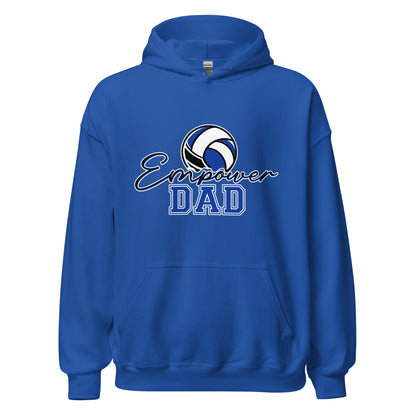 Classic | Hoodie | Empower Volleyball Club | Dad Crest Logo