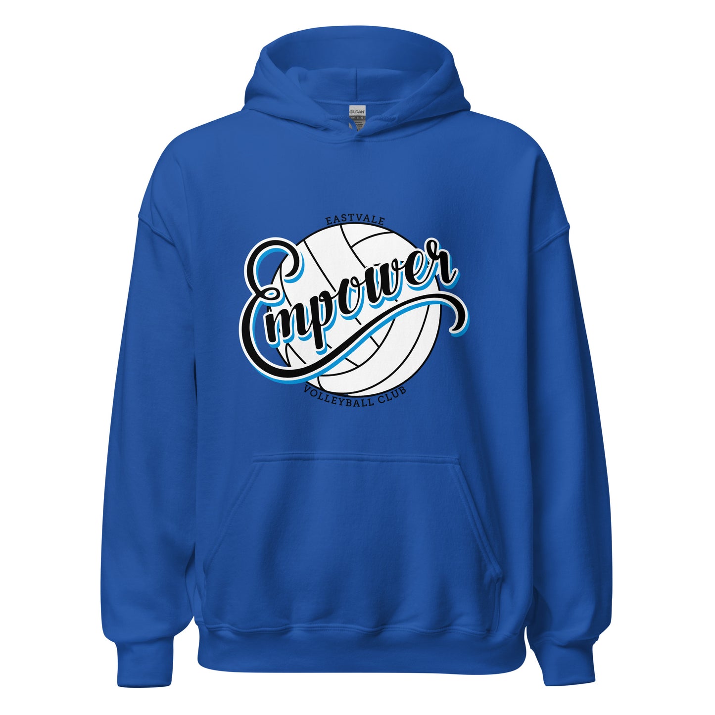 Classic | Hoodie | Empower Volleyball Club | Emblem Logo