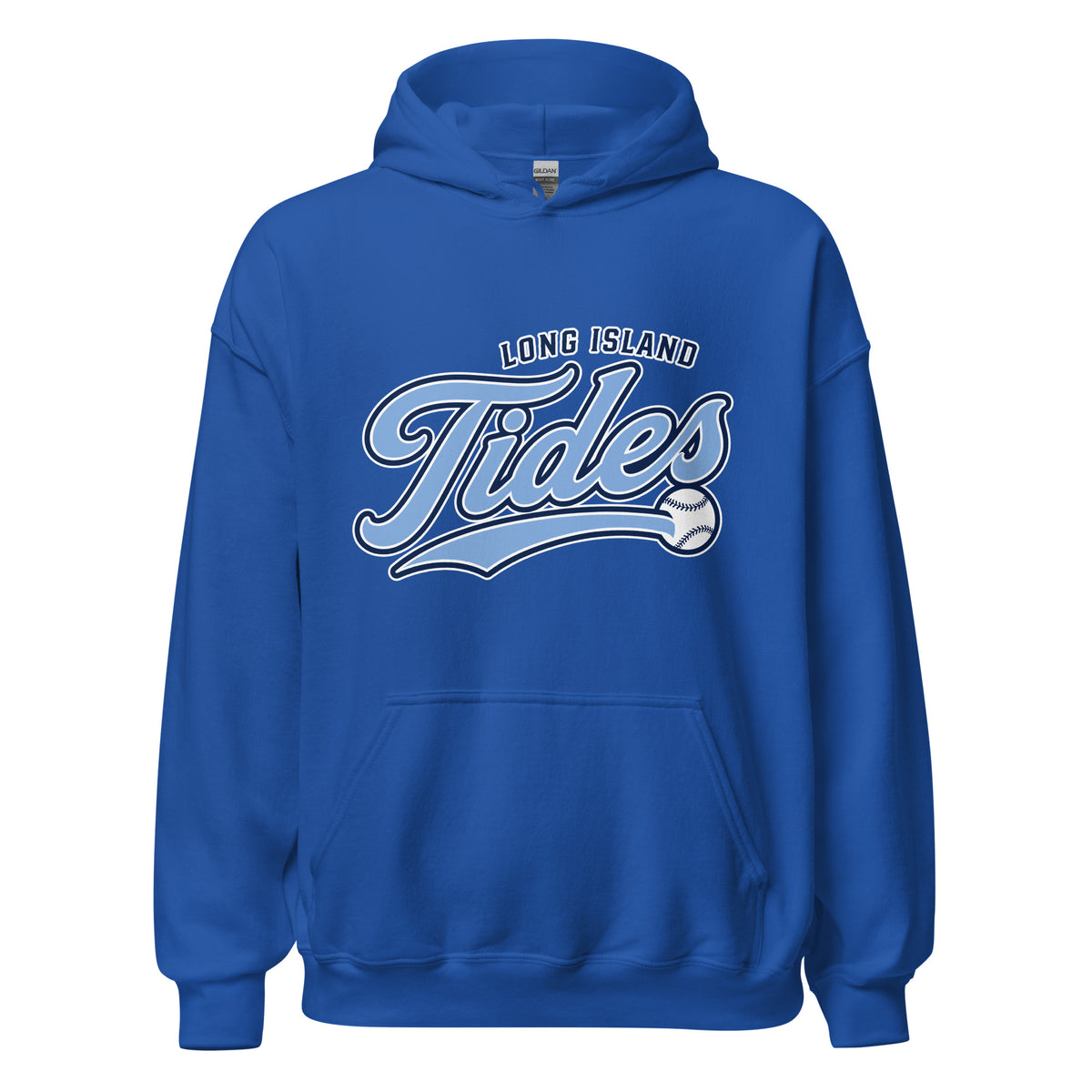 Classic | Hoodie | Long Island Tides Baseball | Athletics Logo