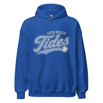 Classic | Hoodie | Long Island Tides Baseball | Athletics Logo