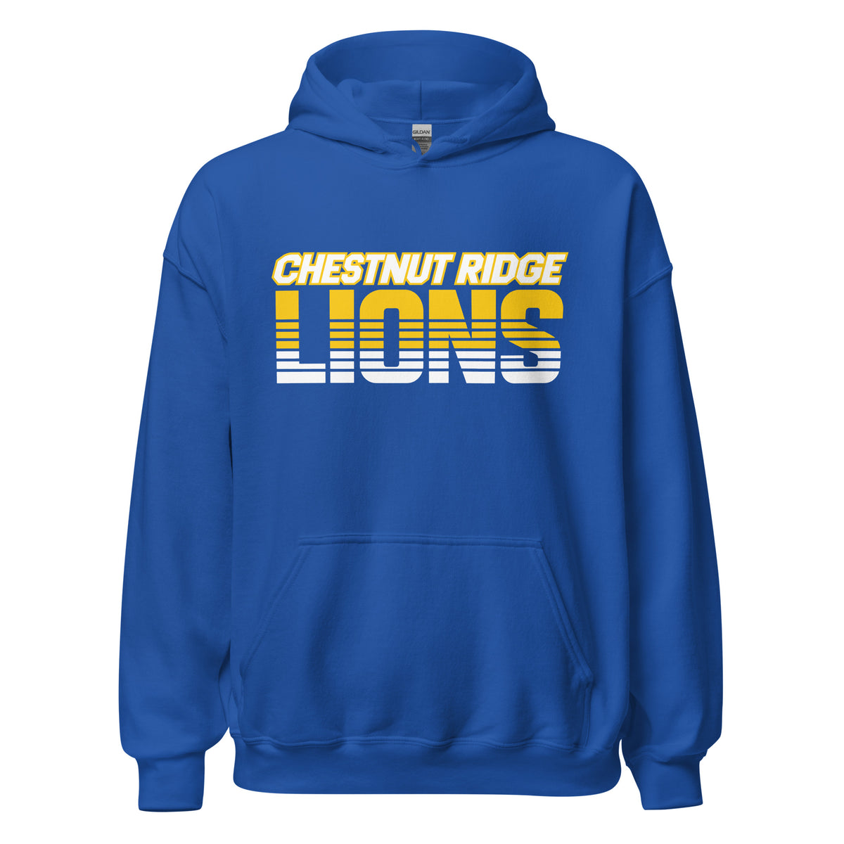 Classic | Hoodie | Chestnut Ridge Lions Football | Script Logo