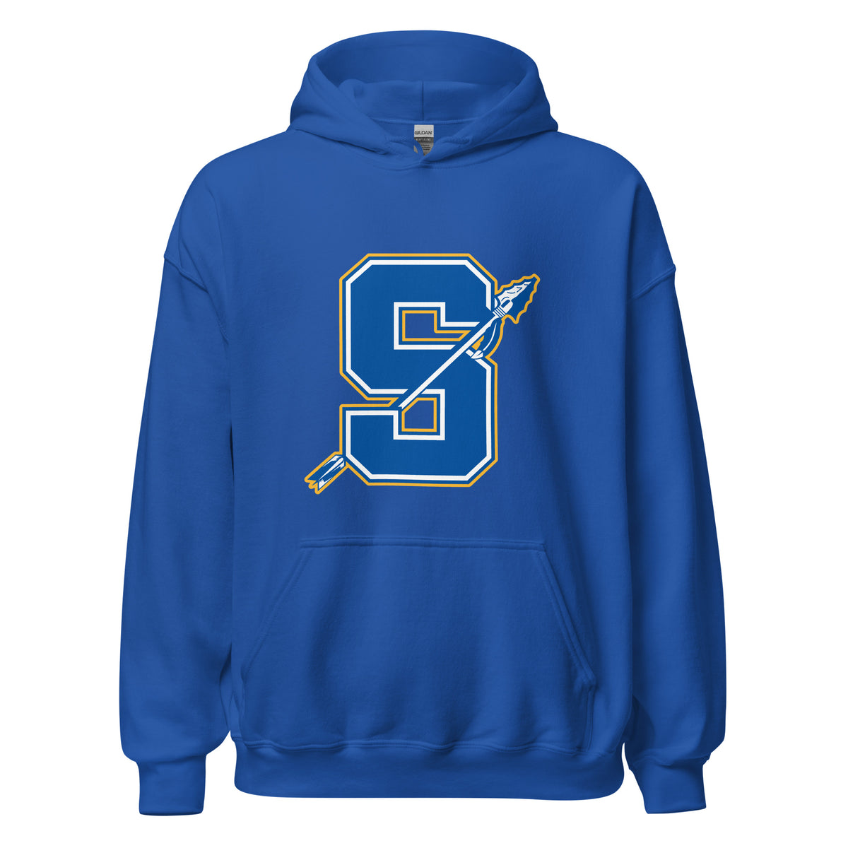 Classic | Hoodie | Senatobia Warriors Baseball | Lettermark Logo