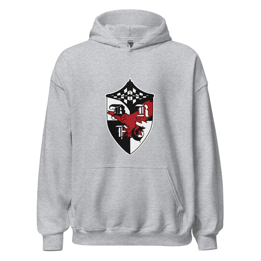 Classic | Hoodie | Bard College Rugby Football Club | Raptor Logo