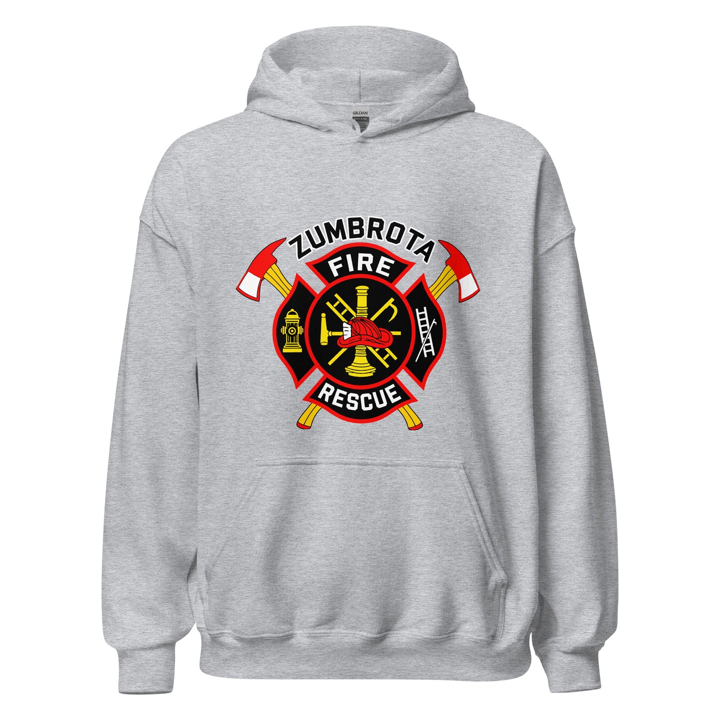 Classic | Hoodie | Zumbrota Fire Department | Vanguard Logo