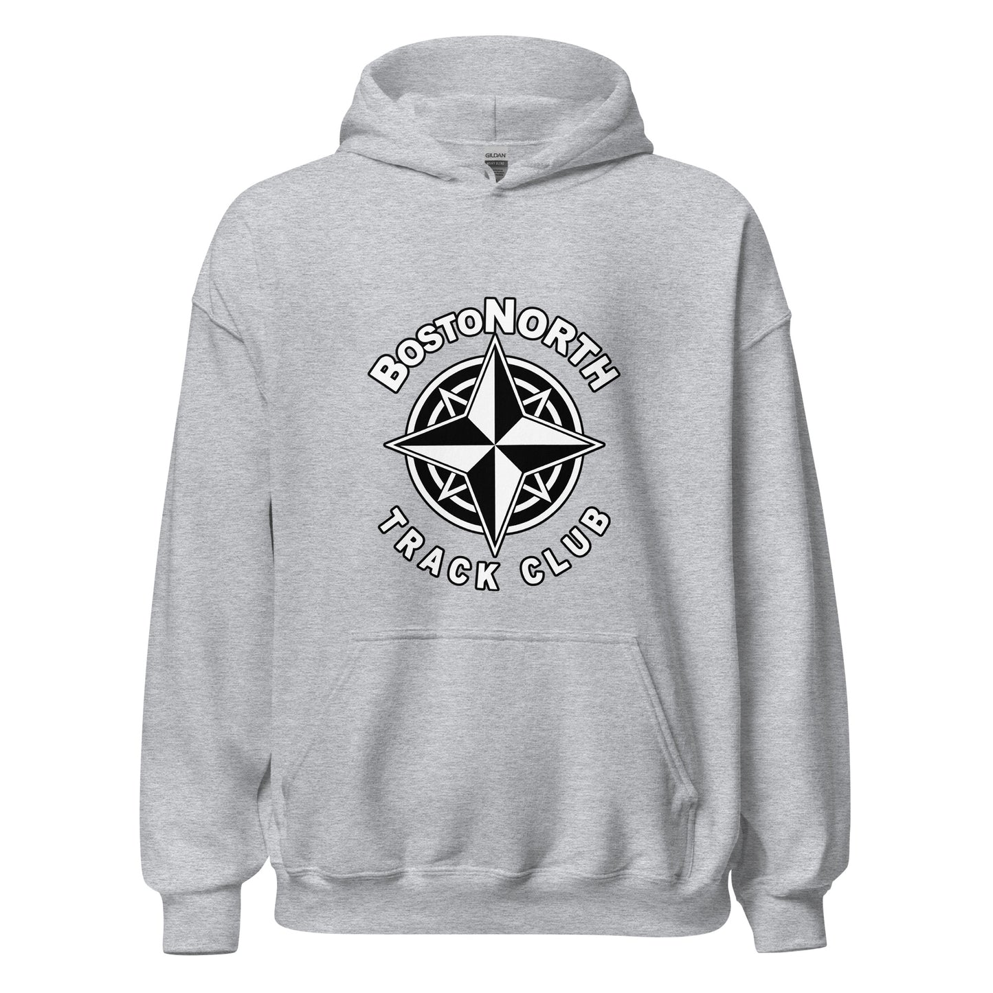 Classic | Hoodie | Boston-North Track Club | Crest Logo