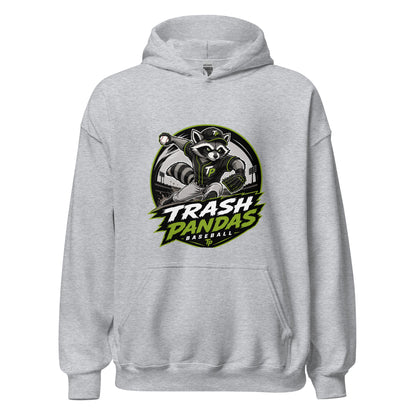 Classic | Hoodie | Trash Pandas Baseball Organization | Vanguard Logo