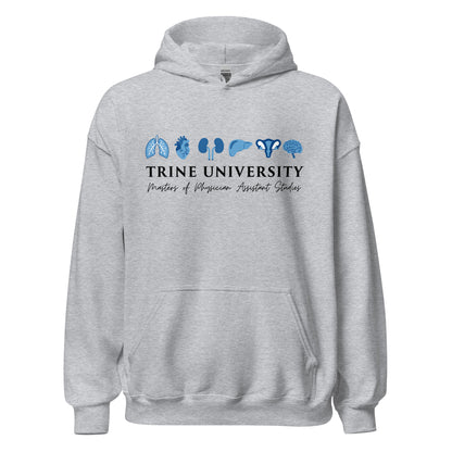 Classic | Hoodie | Trine PA program | Modern Script Logo
