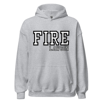 Classic | Hoodie | Lawson Fire Department | Script Logo