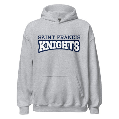 Classic | Hoodie | Saint Francis School | Modern Script Logo