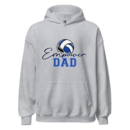 Classic | Hoodie | Empower Volleyball Club | Dad Crest Logo