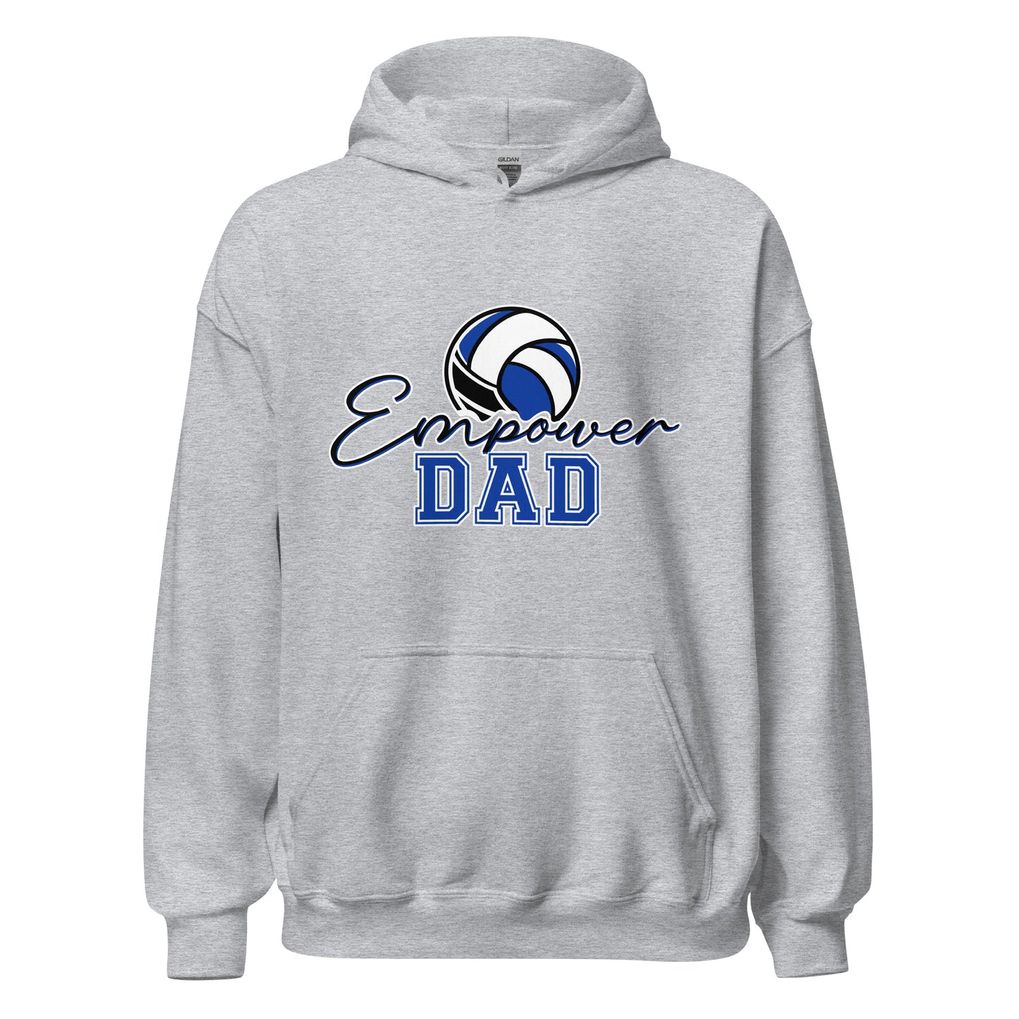 Classic | Hoodie | Empower Volleyball Club | Dad Crest Logo