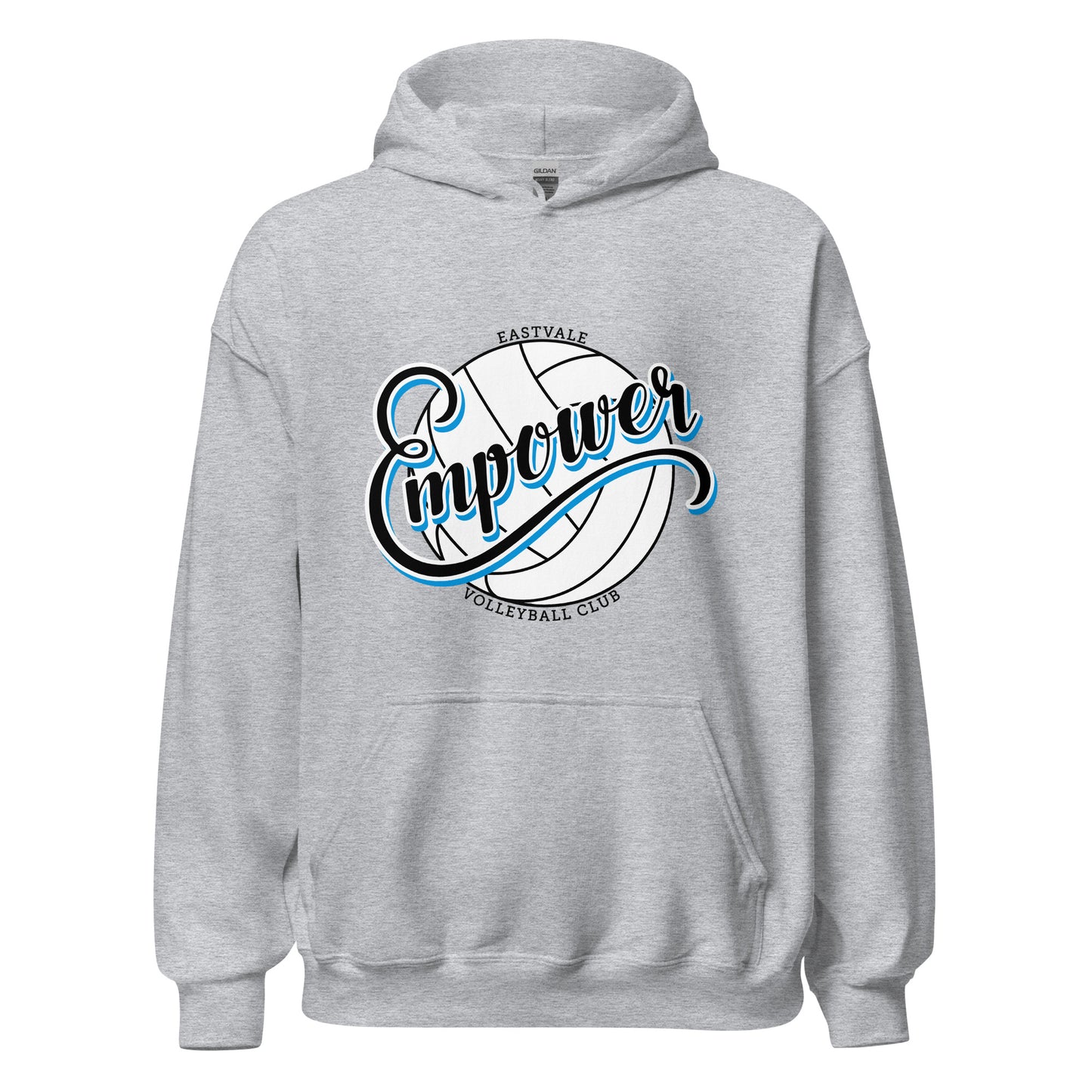 Classic | Hoodie | Empower Volleyball Club | Emblem Logo