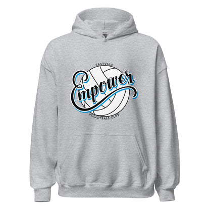 Classic | Hoodie | Empower Volleyball Club | Emblem Logo