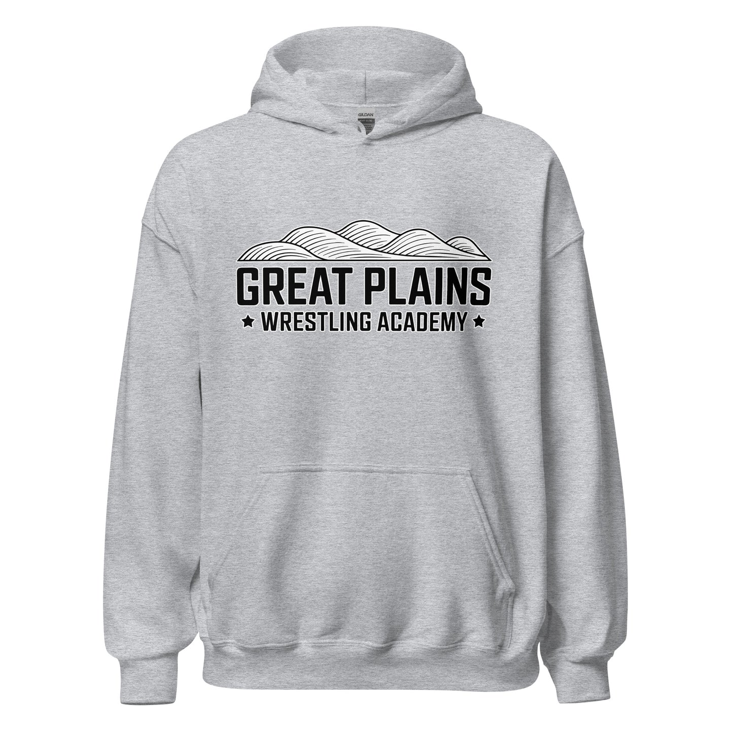Classic | Hoodie | Great Plains Wrestling Academy | Crest Logo