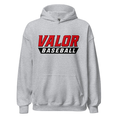Classic | Hoodie | South Bend Valor Baseball | Emblem Logo