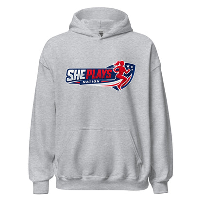 Classic | Hoodie | She Plays Nation | Crest Logo