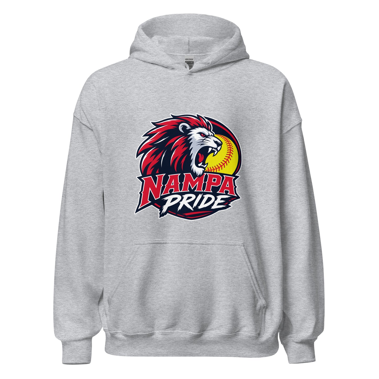 Classic | Hoodie | Nampa Pride | Lion Crest Logo