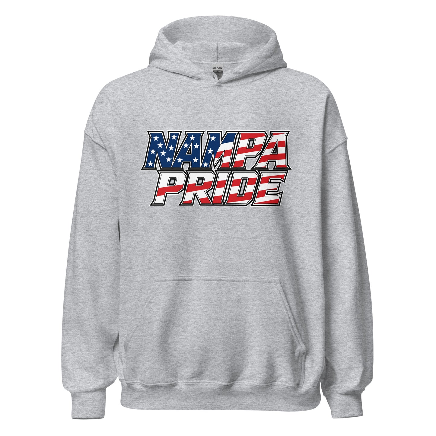 Classic | Hoodie | Nampa Pride | Modern Script Logo