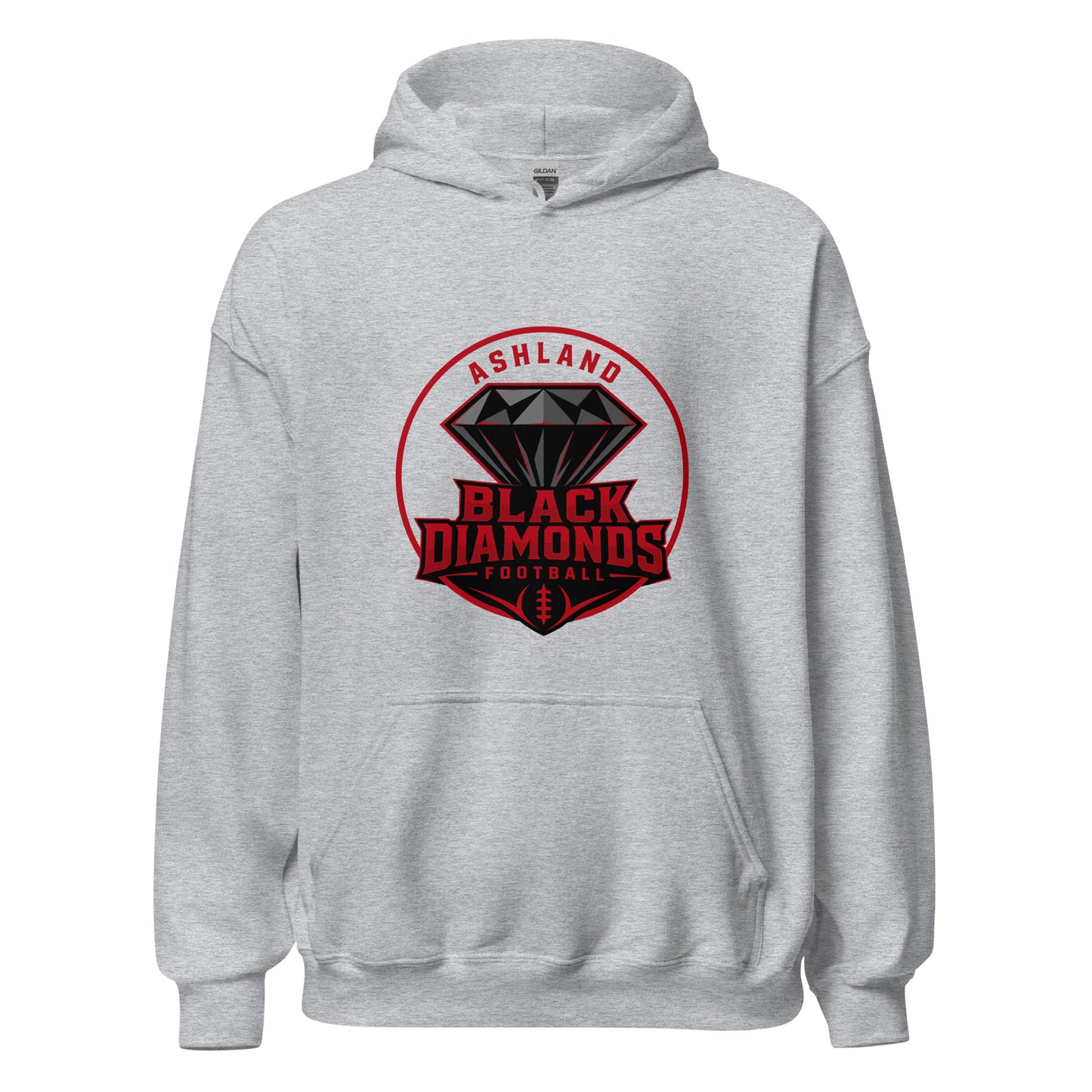 Classic | Hoodie | Ashland Black Diamonds | Badge Logo