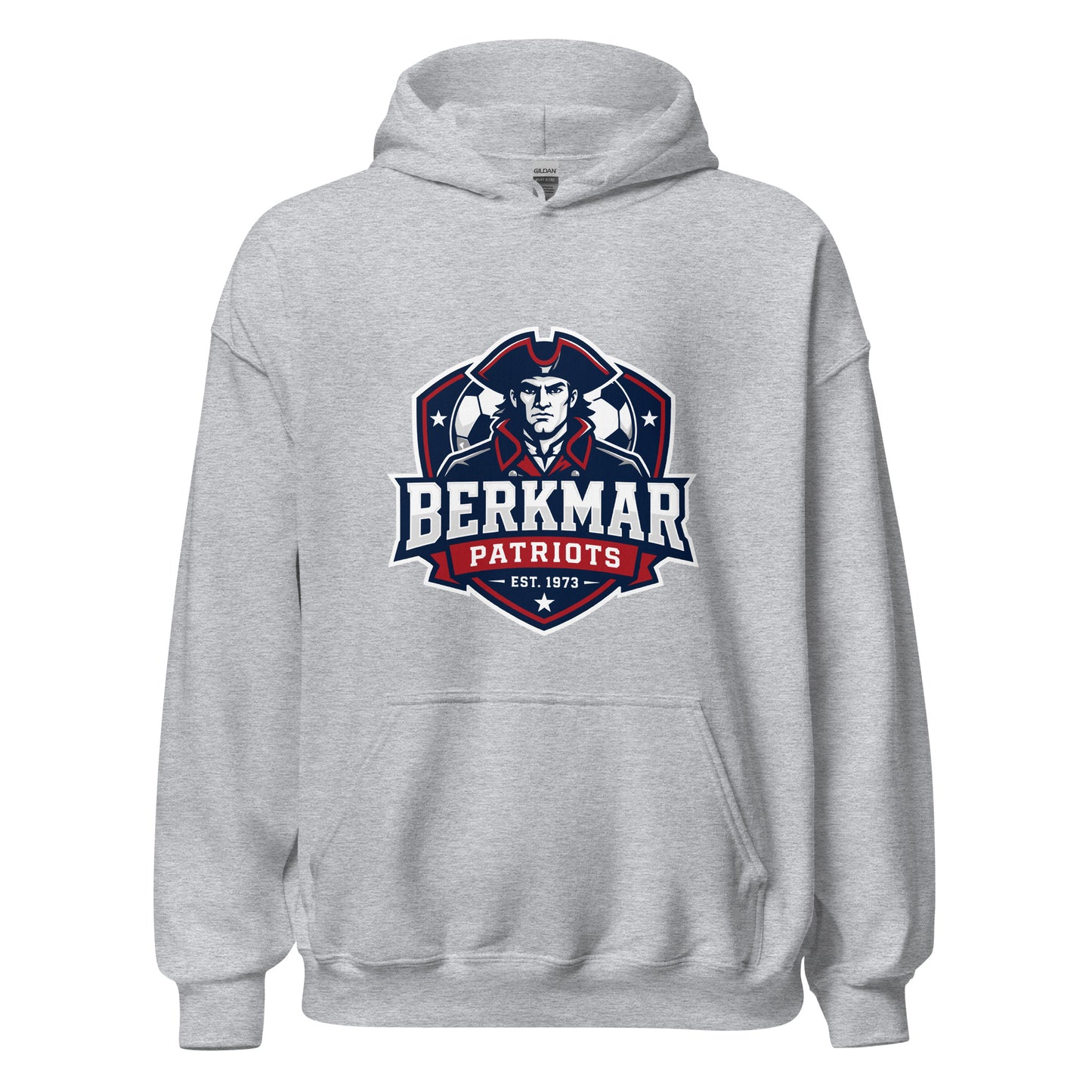 Classic | Hoodie | Berkmar High School Soccer | Shield Logo