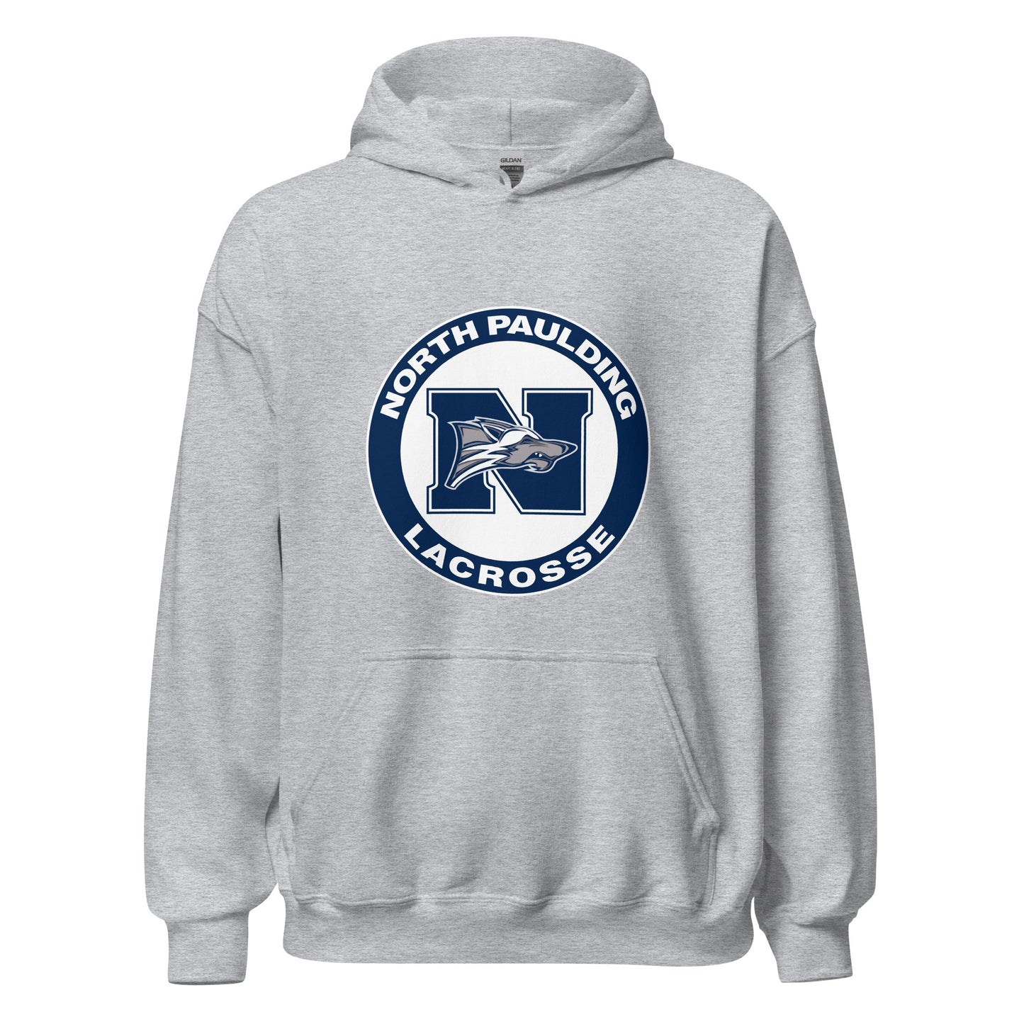 Classic | Hoodie | North Paulding Lacrosse | Badge Logo